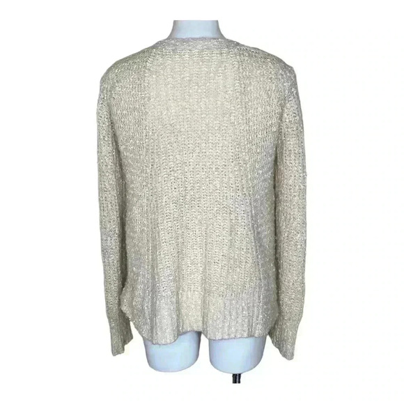 Moth Anthropologie knit vneck sweater size medium - Picture 2 of 6